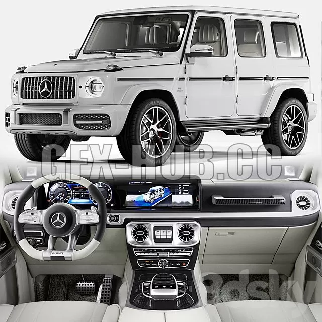 FURNITURE 3D MODELS – Mercedes Benz G63 AMG 1 FURNITURE 3D MODELS – Mercedes Benz G63 AMG 1