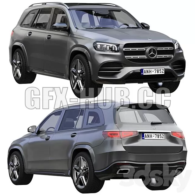 FURNITURE 3D MODELS – Mercedes Benz GLS FURNITURE 3D MODELS – Mercedes Benz GLS