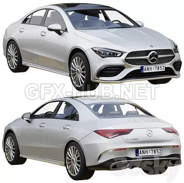 FURNITURE 3D MODELS – Mercedes-Benz CLA Coupe 250 2020 FURNITURE 3D MODELS – Mercedes-Benz CLA Coupe 250 2020