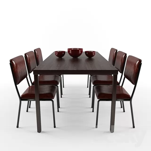 3DSKYMODEL – Dining Table sets – 4143