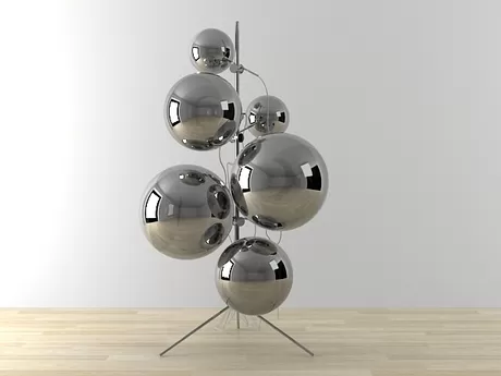 FURNITURE 3D MODELS – Mirror Ball Stand