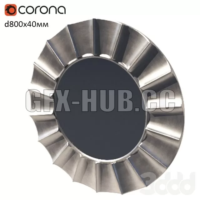 FURNITURE 3D MODELS – Mirror round