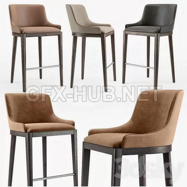 FURNITURE 3D MODELS – MisuraEmme Cleo Stool