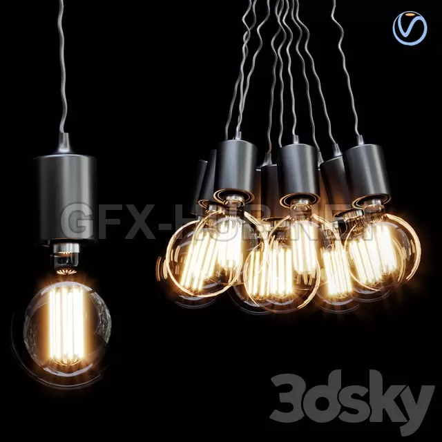 FURNITURE 3D MODELS – Modern nordic edison