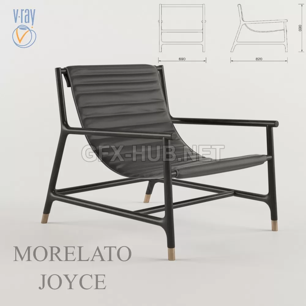 FURNITURE 3D MODELS – Morelato JOYCE
