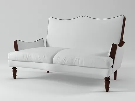 FURNITURE 3D MODELS – Napoleon III Sofa