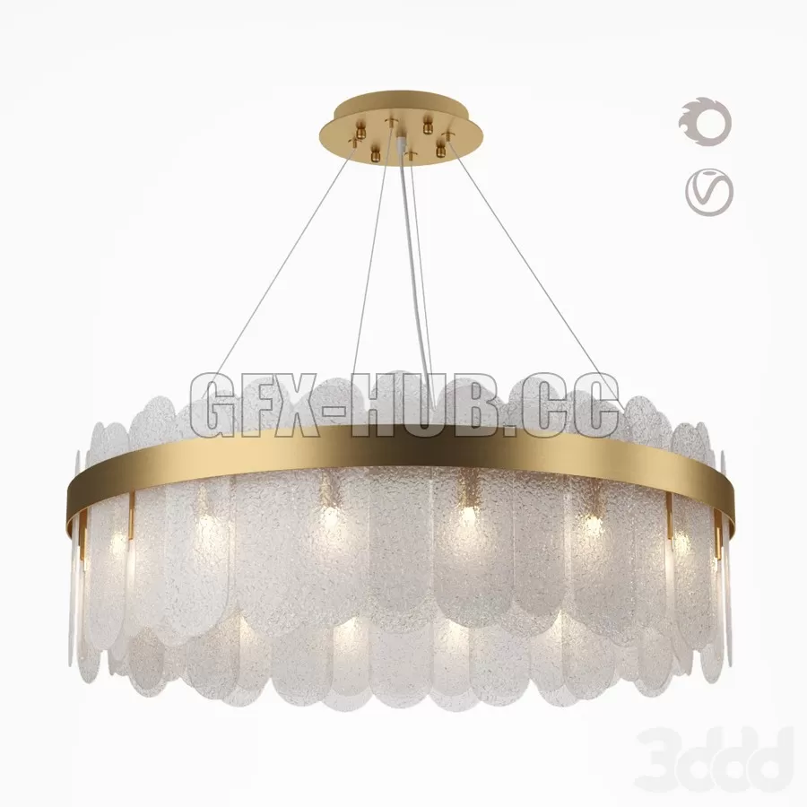 FURNITURE 3D MODELS – Nice Blount Chandelier Raised by Loft Concept