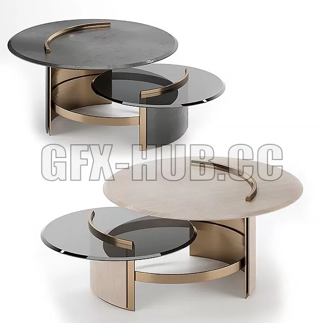 FURNITURE 3D MODELS – NORMAN CENTER TABLE