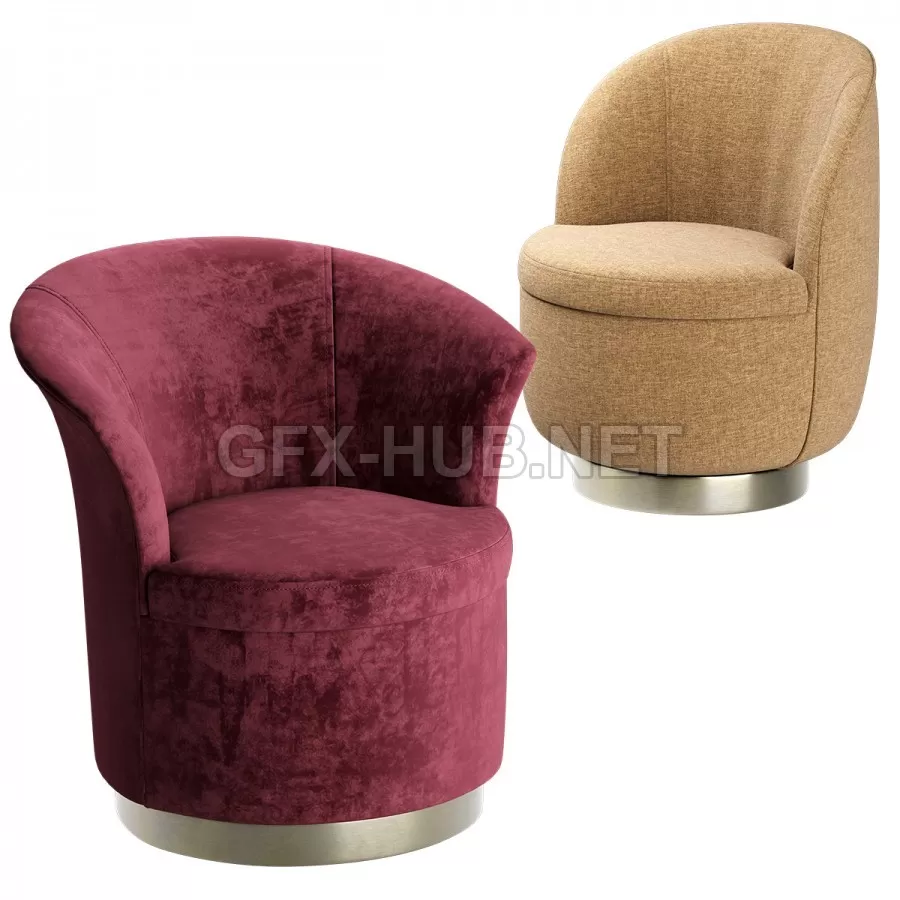 FURNITURE 3D MODELS – Olar Data Armchair