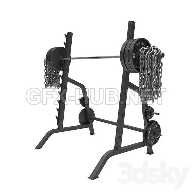 FURNITURE 3D MODELS – Old school GYM