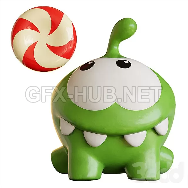 FURNITURE 3D MODELS – Om Nom character