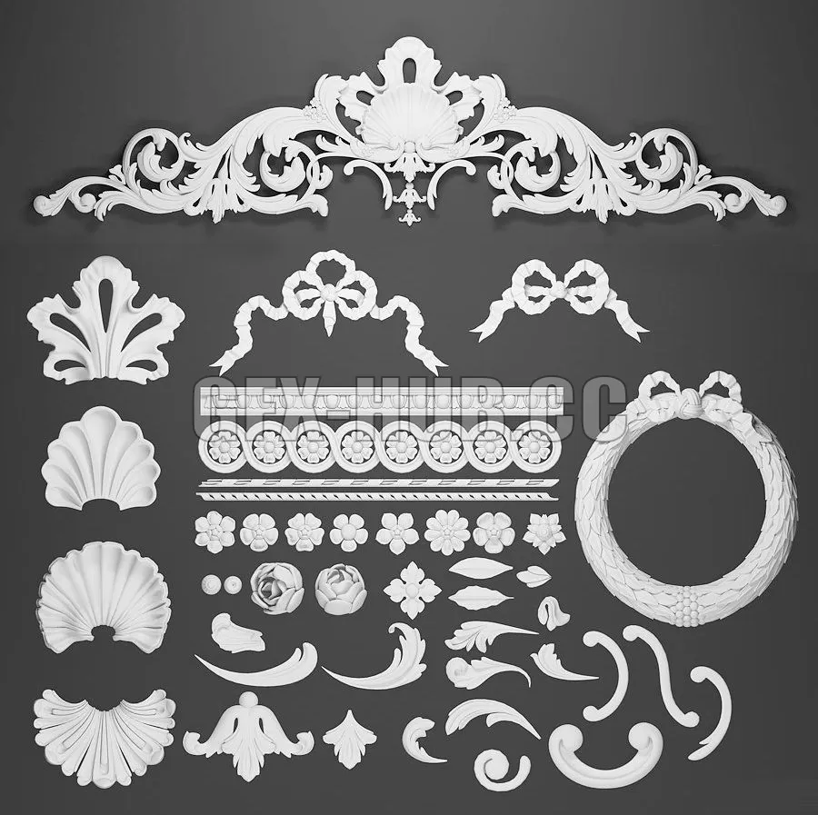 FURNITURE 3D MODELS – Ornament 2