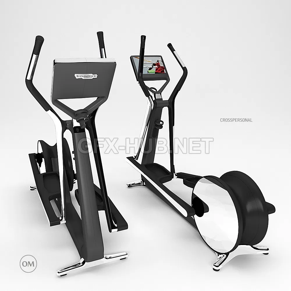 FURNITURE 3D MODELS – Personal CrossPersonal Technogym