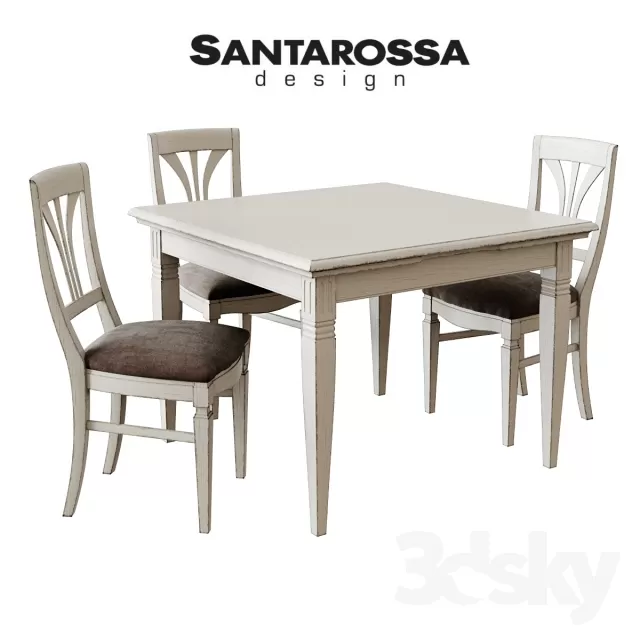 3DSKYMODEL – Dining Table sets – 4179