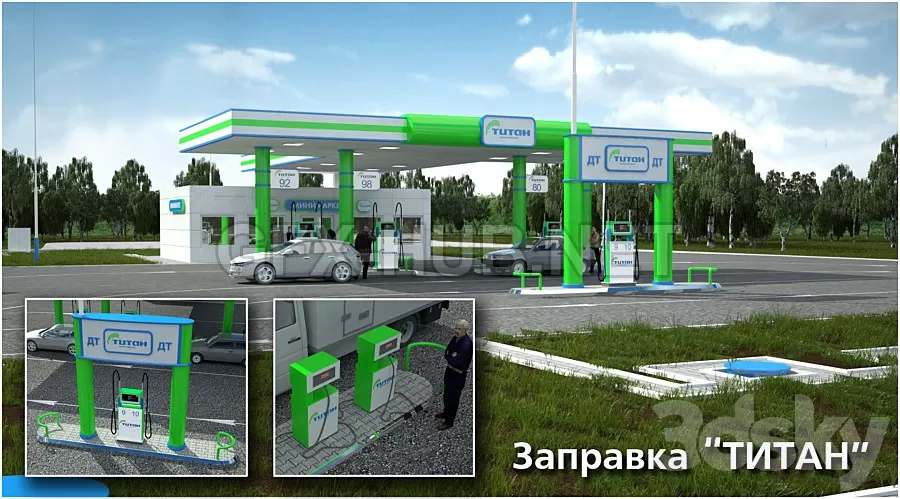 FURNITURE 3D MODELS – Petrol Station Titan