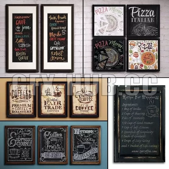 FURNITURE 3D MODELS – Pictures Set 11