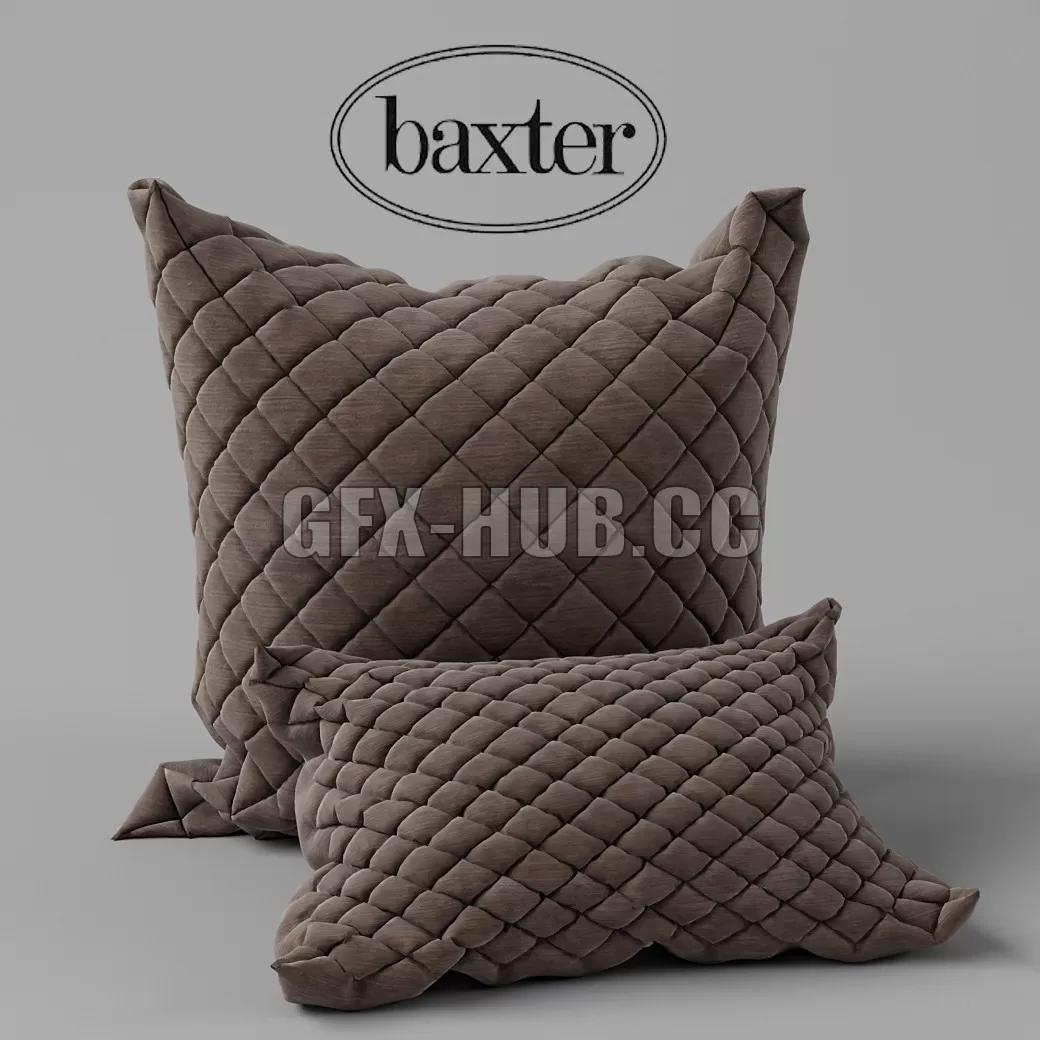 FURNITURE 3D MODELS – Pillow by Baxter