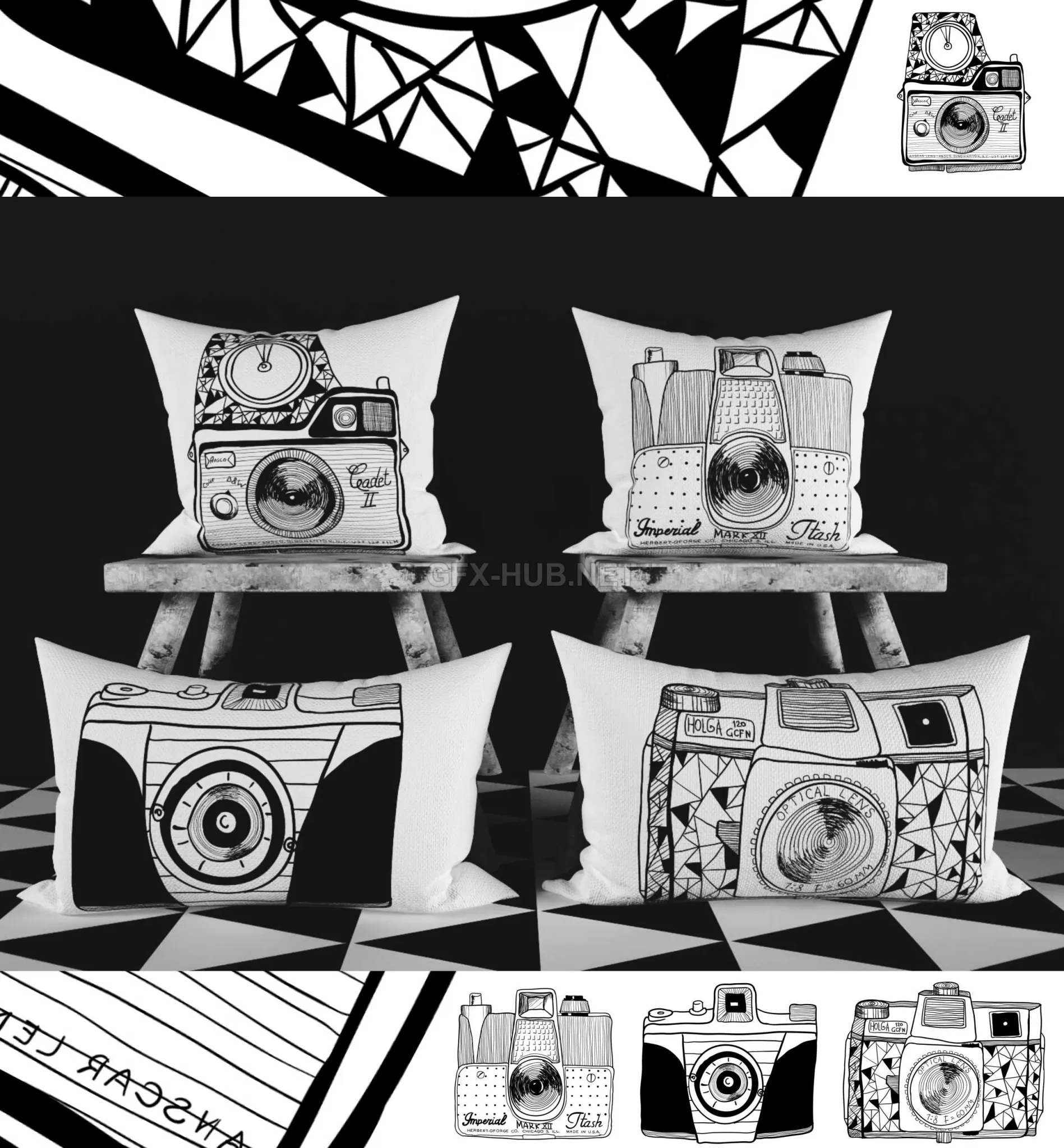 FURNITURE 3D MODELS – Pillows Naked Lunge (Cameras) FURNITURE 3D MODELS – Pillows Naked Lunge (Cameras)