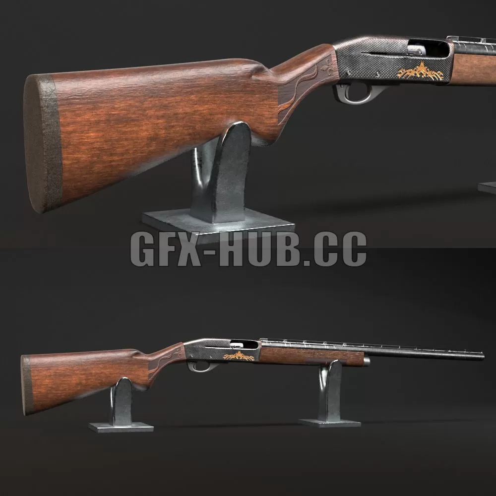 FURNITURE 3D MODELS – Remington 1100