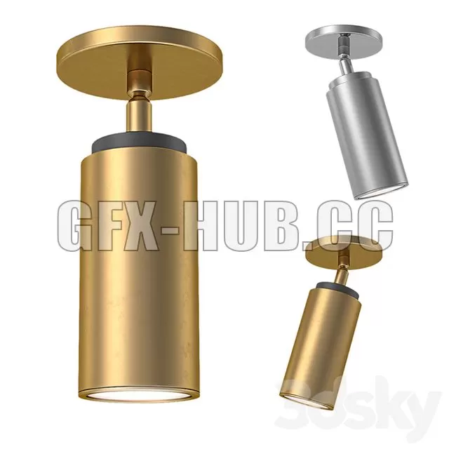 FURNITURE 3D MODELS – RH Champeaux Adjustable Flushmount