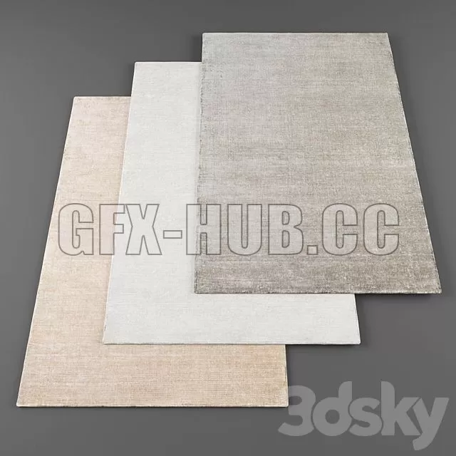 FURNITURE 3D MODELS – Rugs 888