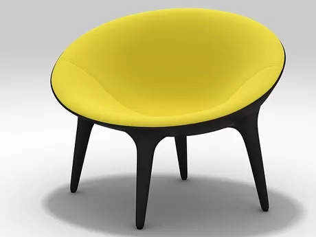 FURNITURE 3D MODELS – S.T. Strange Thing Lounge chair