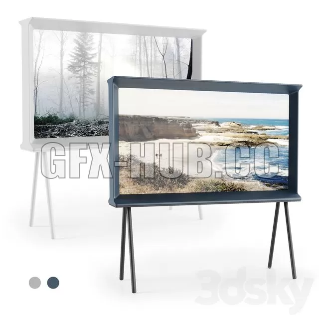 FURNITURE 3D MODELS – Samsung Serif TV