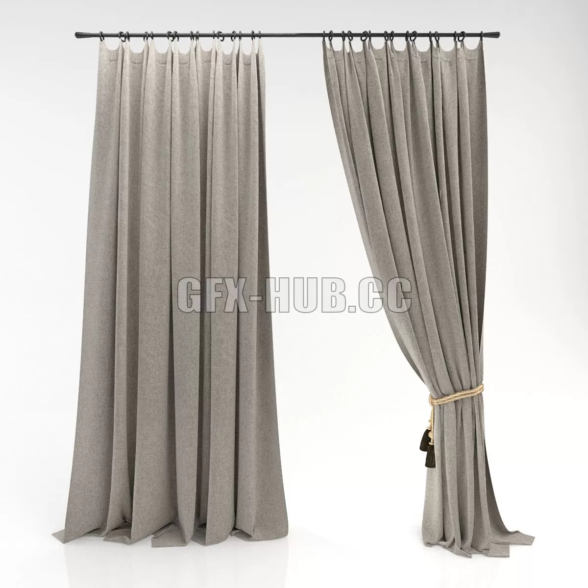 FURNITURE 3D MODELS – Shade SP curtain