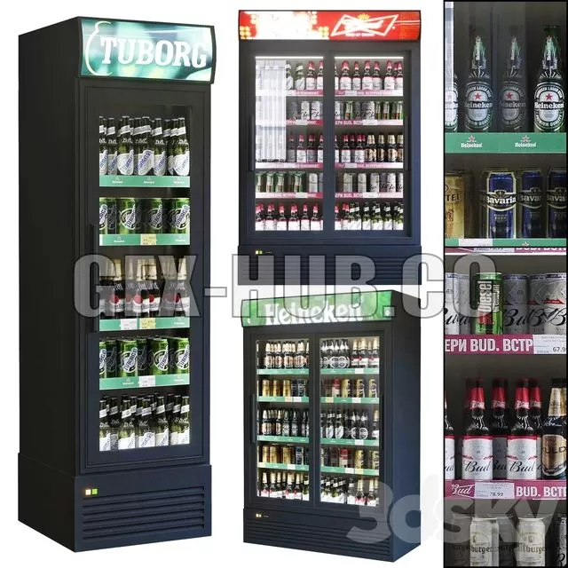 FURNITURE 3D MODELS – Showcase 015 Alcohol