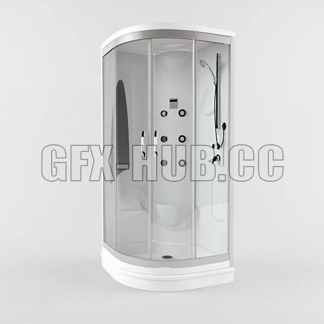 FURNITURE 3D MODELS – Shower AM-PM Sense