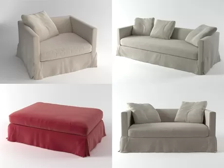 FURNITURE 3D MODELS – Simpliciter collection