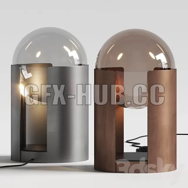 FURNITURE 3D MODELS – Softwing Table Lamp by Flou