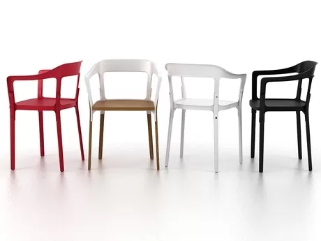 FURNITURE 3D MODELS – Steelwood Chair