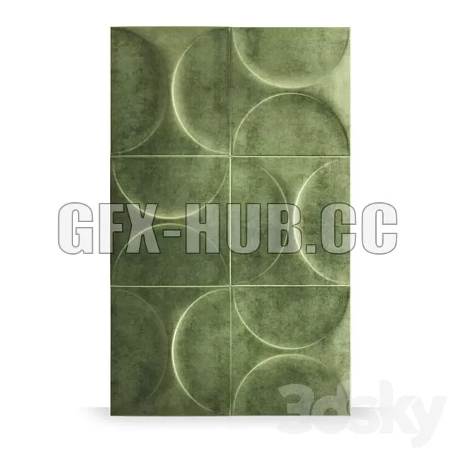 FURNITURE 3D MODELS – STORE 54 Wall Panels Shuriken