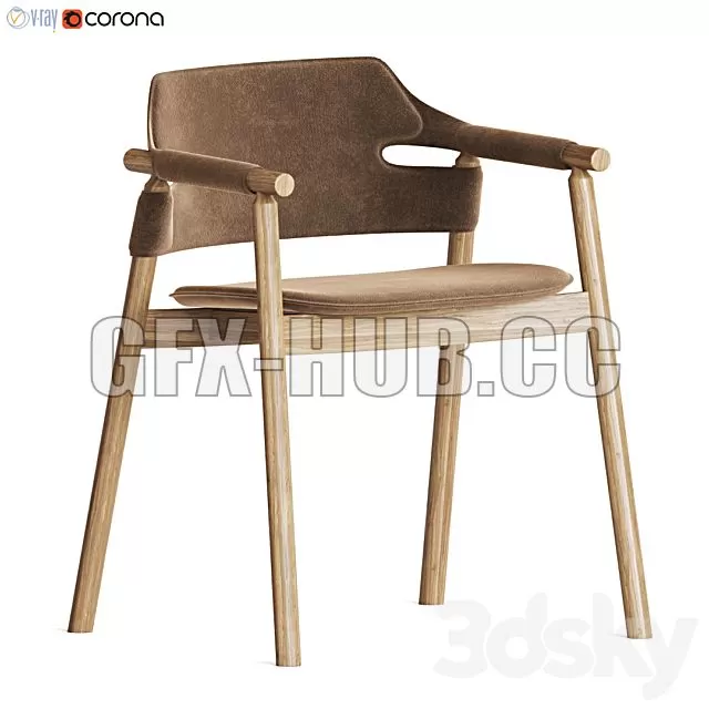 FURNITURE 3D MODELS – Suite Dining Chair Sanfrandesign