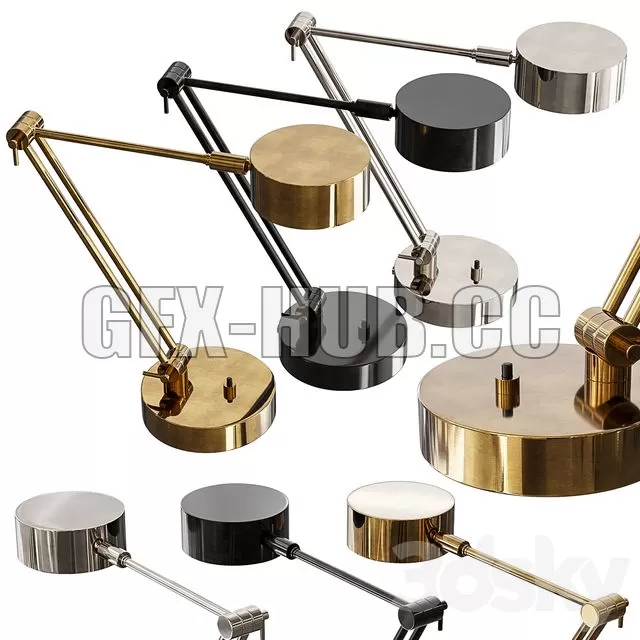 FURNITURE 3D MODELS – Table Lamp Vaughan Faringdon