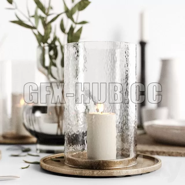 FURNITURE 3D MODELS – Tableware 02