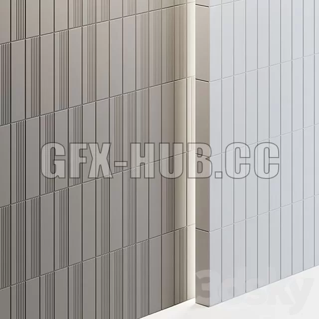 FURNITURE 3D MODELS – Teranova Modulo Matt Subway