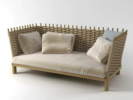 FURNITURE 3D MODELS – Wabi sofa