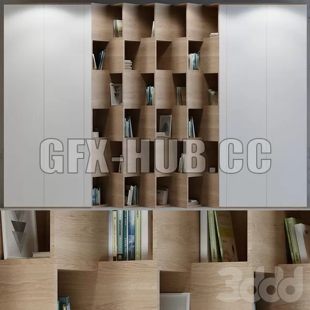 FURNITURE 3D MODELS – Wardrobe Rack 04