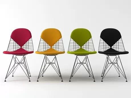 FURNITURE 3D MODELS – Wire Chair DKR