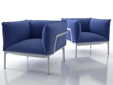 FURNITURE 3D MODELS – Yale armchair