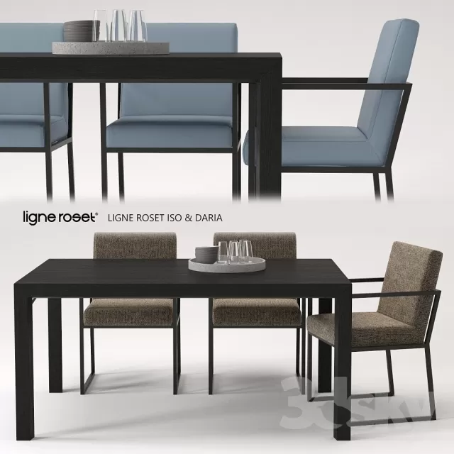 3DSKYMODEL – Dining Table sets – 4259
