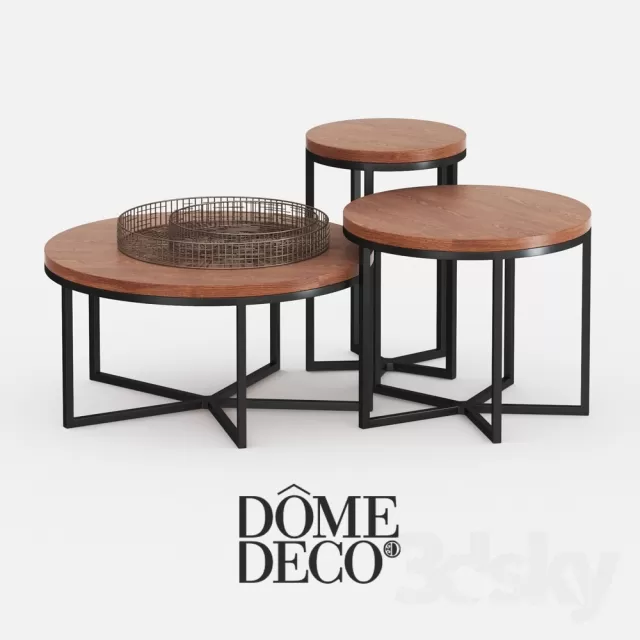 3DSKYMODEL – Dining Table sets – 4277