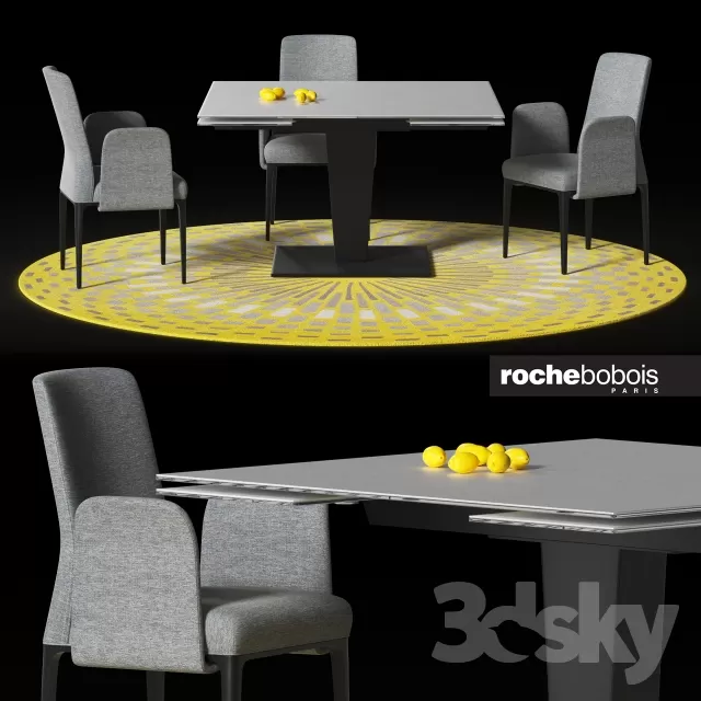 3DSKYMODEL – Dining Table sets – 4288