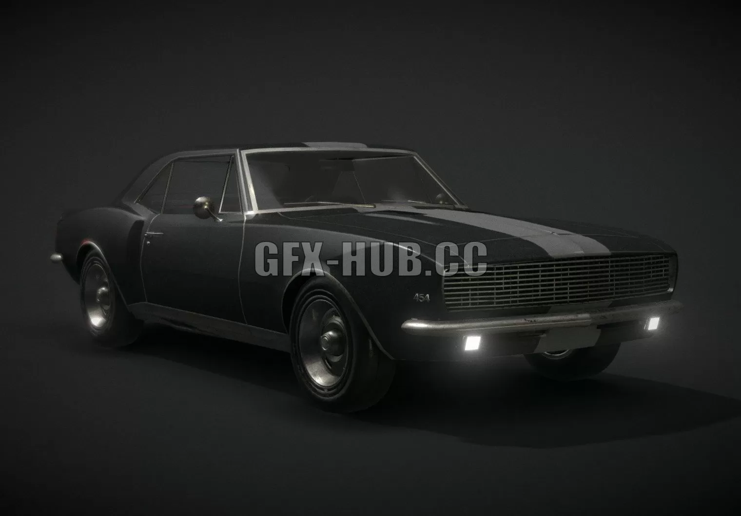 CAR – 1967 Chevrolet Camaro RS 327 V-8 3D Model CAR – 1967 Chevrolet Camaro RS 327 V-8 3D Model