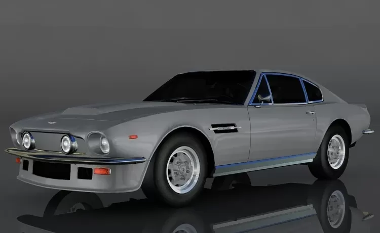 CAR – 1977 Aston Martin Vantage 3D Model CAR – 1977 Aston Martin Vantage 3D Model
