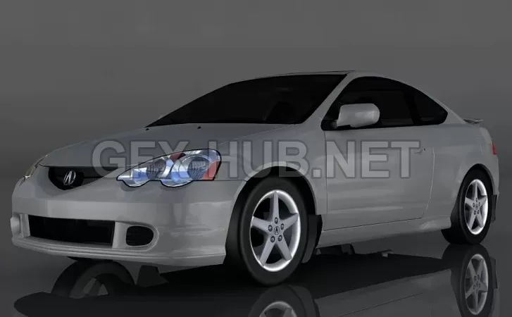 CAR – 2001 Acura RSX Type-S 3D Model CAR – 2001 Acura RSX Type-S 3D Model