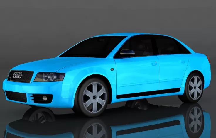 CAR – 2004 Audi S4 quattro 3D Model CAR – 2004 Audi S4 quattro 3D Model