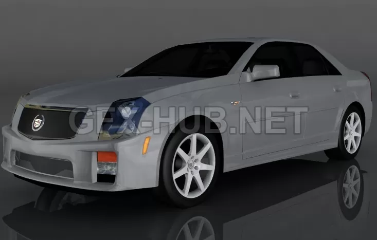 CAR – 2004 Cadillac CTSV 3D Model CAR – 2004 Cadillac CTSV 3D Model